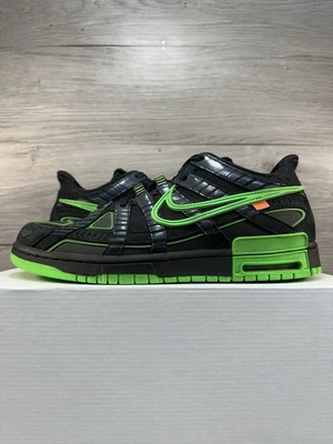 Nike Air Rubber Dunk x Off-White Low Green Strike - Size 11 - Image 1 of 4