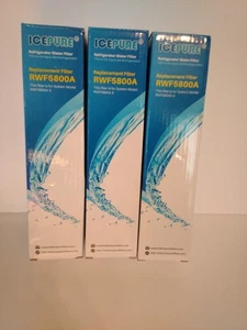 Set of 3 ICEPURE RWF5800A-S Replacement Water Filter For Frigidaire - Picture 1 of 1