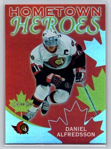 2002-03 O-Pee-Chee Hometown Heroes Canada Daniel Alfredsson Ottawa Senators HOF - Bild 1 von 2