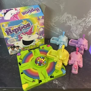 Hungry Hungry Hippos Unicorn Edition Board Game 2020 Hasbro Complete GC - Picture 1 of 5