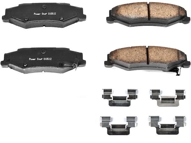 Rear Brake Pad Set 24GZZQ81 for Cadillac XLR 2004 2005 2006 2007 2008 2009 - Image 1 of 1