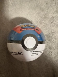 Pokemon TCG PokeBall Tin - Great Ball D25 - Sealed NEU - Blau & Rot - Bild 1 von 3