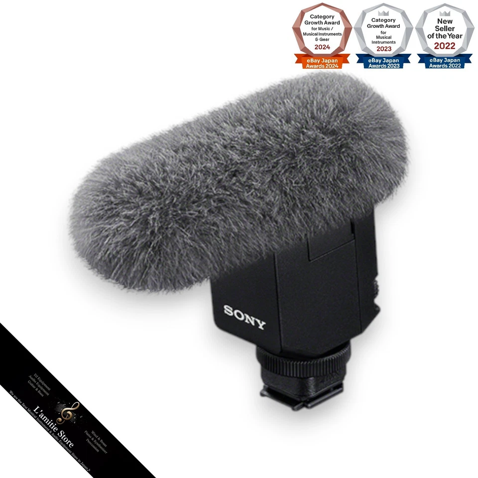 SONY ECM-B10 Compact Camera-Mount Digital Shotgun Microphone ECMB10 B 10 Tested