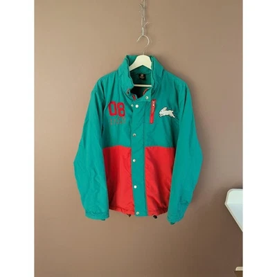 South Sydney Rabbitohs Jacket Mens 3XL Green Red NRL Rugby 08 Fleece - Image 1 of 4