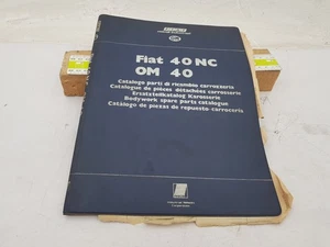Manuale officina OM Iveco Fiat 40 NC OM 40 catalogo ricambi carrozzeria ed. 1976 - Foto 1 di 24