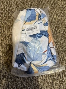 Fall Blue Orange Pumpkin Thanksgiving Tablecloth Up To 54” - Picture 1 of 2