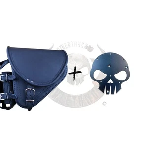 Schwingentasche Diablo schwarz + Halter Soft XS 2018 passend für Harley Davidson - Bild 1 von 9