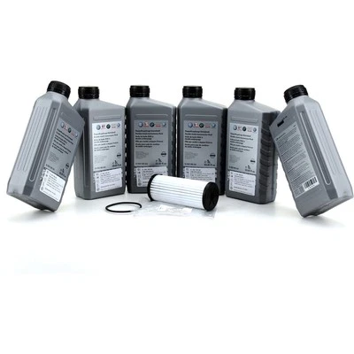 VW ORIGINAL VAG Getriebefilter + Dichtung Satz + 6L Getriebeöl DSG DQ500 DQ400E