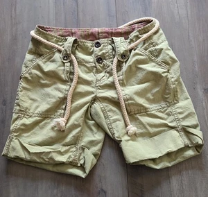 Pantalones Cortos Free People Cuerda Tostada Cinturón Mujer Talla 0 - Imagen 1 de 4
