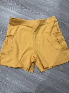 Gymboree Glamour Safari Yellow Cotton shorts size 8 Nwot - Picture 1 of 3