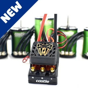 Castle Creations Copperhead 10 ESC w/1406-4600Kv Brushless Motor - Picture 1 of 1