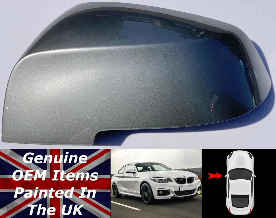 Bmw 1 3 Série F20 F30 Housse Capuchon Boitier gauche Rétroviseur N/s schwarz