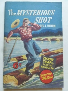 Reg L Finton – THE MYSTERIOUS SHOT (1945) – Australian Western Paperback - Bild 1 von 7