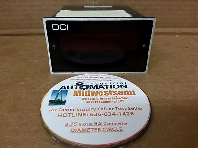 FREESHIPSAMEDAY DCI 906-02 TIMER 115VAC W/PULL UPS ON BCD INPUTS 90602  - Image 1 of 4