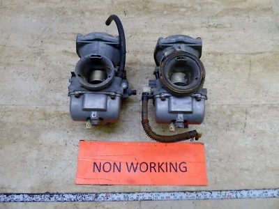 1972 Yamaha TX650 X1 XS Y184. carburetors carbs pair #1 - Image 1 of 4