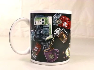 Starbucks Kaffeebecher Tasse Kaffeemaschine Brüher Kannen Motiv  - Bild 1 von 5