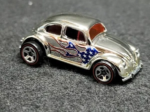 Hot Wheels Target Exclusive Super Chromes 10-Car Tin Set Volkswagen Beetle - Picture 1 of 5