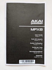 AKAI MPX8 Owner's Manual Book - Picture 1 of 7