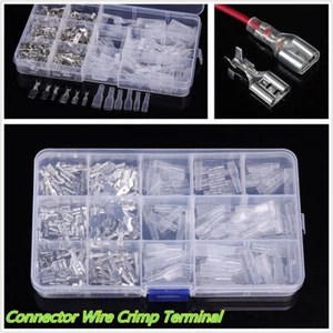 2.8/4.8/6.3mm Car Connector Wire Crimp Terminal Block With Insulating SleeveX270 - Bild 1 von 9