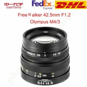 Zhongyi Mitakon 42.5mm F1.2 MF Lens for M4/3 M43 mount Olympus Panasonic GH4 GH5 - Picture 1 of 12