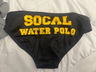 high school water polo suit team athlete issue swimsuit speedo Socal - Image 1 of 4