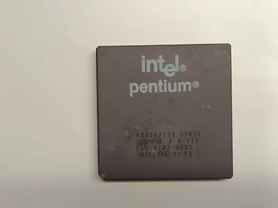 Intel SY022 P1 133Mhz Processor A80502133 - Image 1 of 2