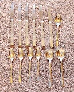 Wm. A Rogers King Arthur versilbertes Besteck Silberbesteck (13 Teile) - Bild 1 von 4