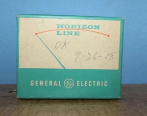 Misuratore da pannello AC vintage GE Horizon Line 8 Amp NOS - Foto 1 di 4
