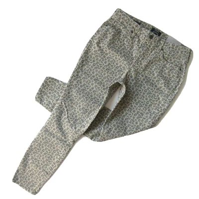 NWT NYDJ x Chico's Flawless Contour Skinny in Leopard Animal-Print Ankle Jeans 6 - Image 1 of 4