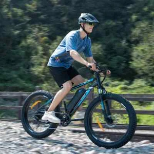 HITWAY BK15 26*4.0" Electric Bicycle 500vv 15AH Fat Tyre Mountain 7 Speed UK - Picture 1 of 17