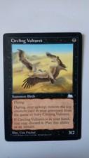 Magic card mtg circling vultures/buzzards dog unco 1997 english