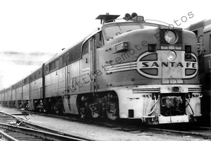 Atchison Topeka & Santa Fe ATSF 76 ALCO PA1 Argentine KAN 1966 Photo (WA) - Bild 1 von 2
