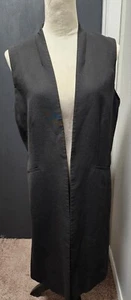 Sanft gebraucht Antonio Melani ärmelloser Blazer lange Weste Gr. 10 RN 106409 - Bild 1 von 12