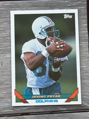 1993 Topps Irving Fryar #531 Miami Dolphins - Image 1 of 2
