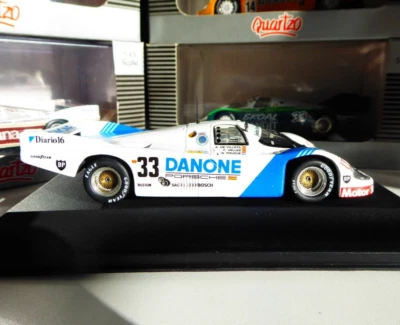 1/43 Vitesse - Quartzo Porsche 956 Long Tail Danone 24 Hrs Le Mans 1986 - Immagine 1 di 4