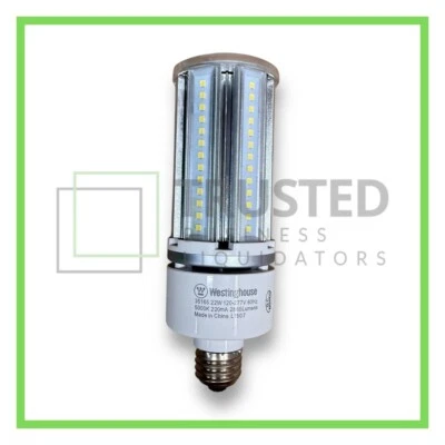 Westinghouse 35165 22W LED T19 Bulb 5000K Daylight 2860 Lumens E26 Base 120-277V - Image 1 of 4