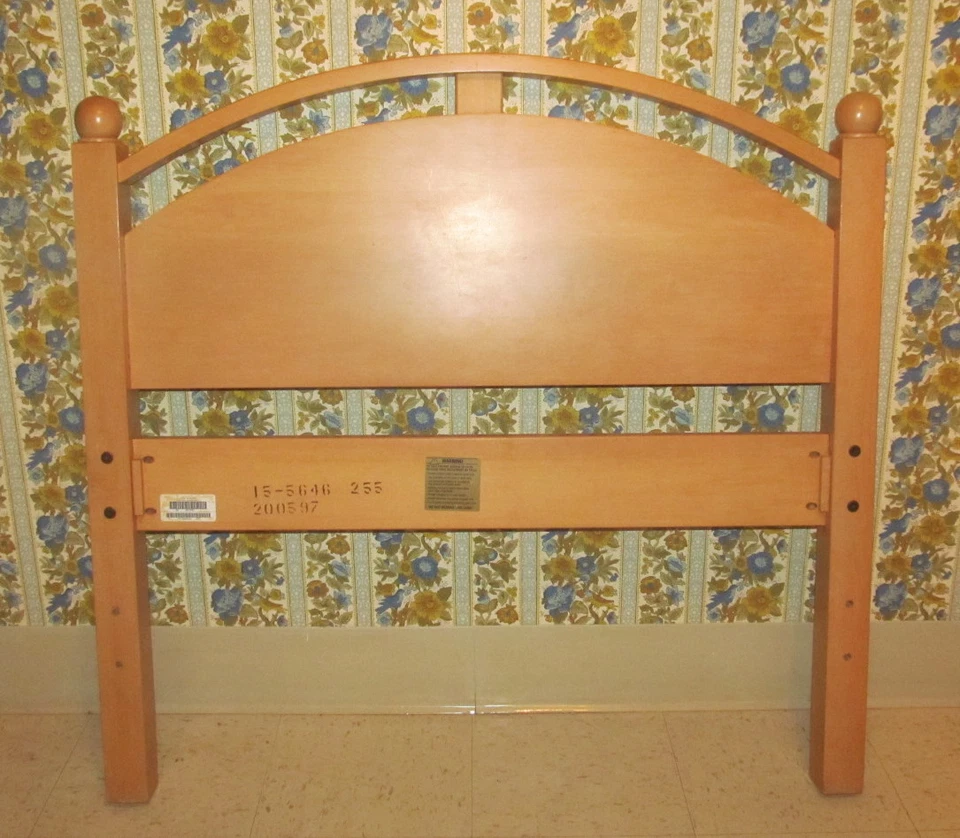 Cabecero de litera arqueado Ethan Allen Twin American Dimensions 15 5646 Foto 1 de 4