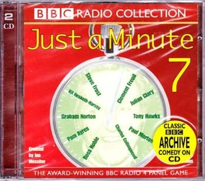 JUST A MINUTE 7 SEALED 2 CD BBC Radio - Panel Game Show - Foto 1 di 2