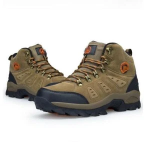 Para hombre Impermeable Ligero Gamuza Invierno Exterior Botas de Senderismo Zapatos nosotros - Imagen 1 de 15