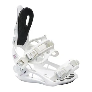 Roxy Rock-It Dash Women's Snowboard Bindings, White, Small/Medium MY25 - Picture 1 of 2