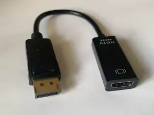DuraCord DisplayPort auf HDMI 4K DP Adapter Converter für Laptop PC Monitor TV - Bild 1 von 7