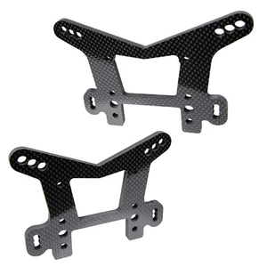 GTB Front Rear Pure Carbon Fiber 6mm Shock Tower for LOSI DBXL 2.0 DBXL-E 2.0 - Picture 1 of 5