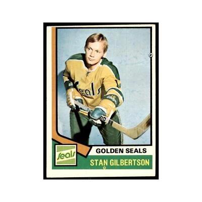 Stan Gilbertson 1974 Topps #223 Hockey Cards Hockey Card EX - Image 1 of 3