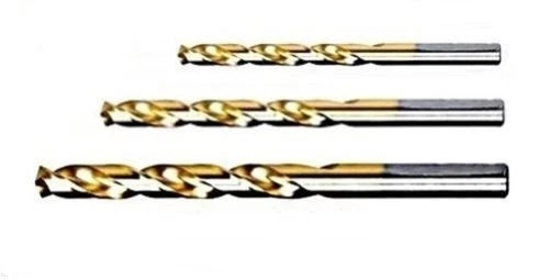 Titanbohrer -  HSS-TiN DIN 338 - Metallbohrer - Edelstahlbohrer 1 - 13 mm - Bild 1 von 1