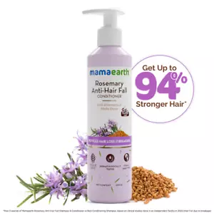 Mamaearth Rosemary Anti-Hair Fall Conditioner for Reducing Hair Loss - 250 ML - Picture 1 of 9