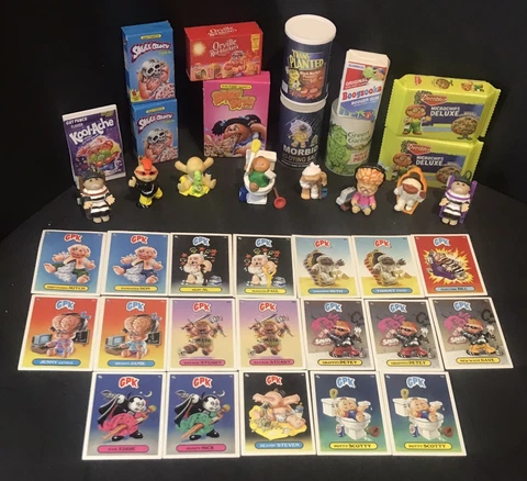 Garbage Pail Kids 38pc (x19 MICRO CARDS) (x08 MICRO FIGURES) (x11 GPK PRODUCTS) Cover