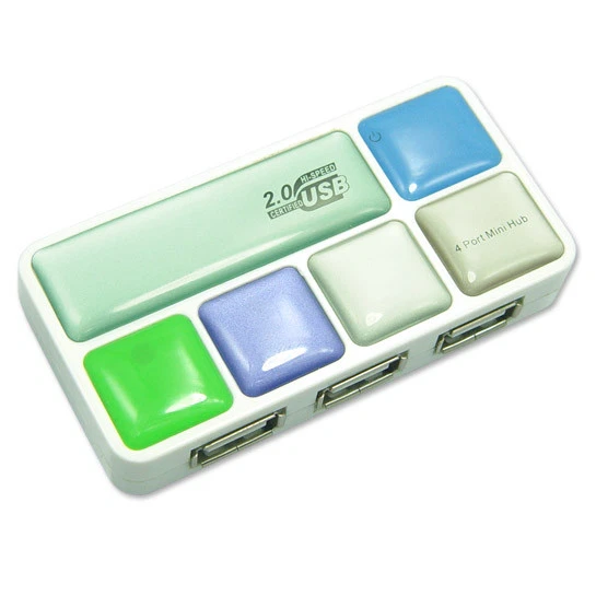 Raccomandata P. - Moltiplicatore Hub USB "Cube" 4 Porte 2.0 - Immagine 1 di 1