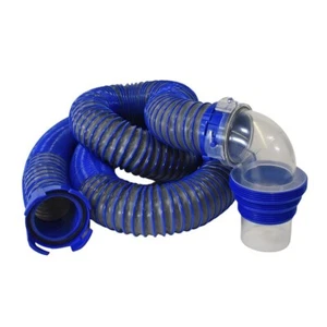 Duraflex 22008 Sewer Hose; Gator; 30 Foot Extended Length 114" Compressed Length - Picture 1 of 6