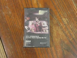 Rick Springfield- Success Hasn't Spoiled Me Yet Cassette Tape, RCA Records, 1982 - Picture 1 of 1