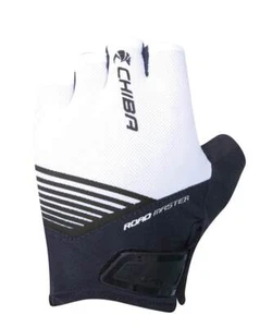 Chiba Road Master Fahrrad Handschuhe kurz weiß 2024 - Bild 1 von 2